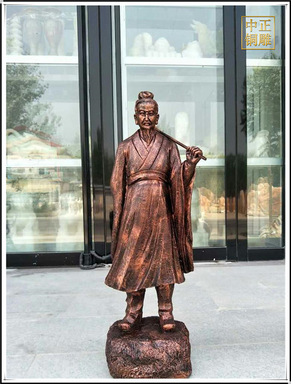 醫院扁鵲銅像.jpg 醫院扁鵲銅像.jpg