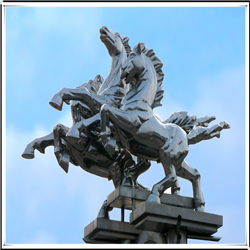 不銹鋼馬雕塑 不銹鋼馬雕塑
