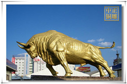 加工銅牛雕塑 加工銅牛雕塑