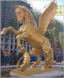 景觀鑄銅馬雕塑 景觀鑄銅馬雕塑