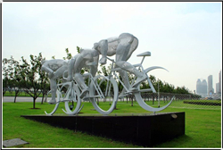 廣場不銹鋼城市雕塑 廣場不銹鋼城市雕塑