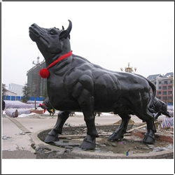 園林景觀銅牛雕塑 園林景觀銅牛雕塑