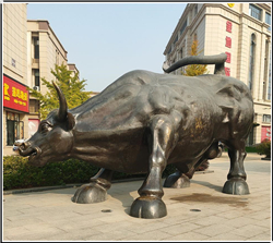 鑄銅牛雕塑 鑄銅牛雕塑