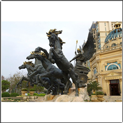 小區(qū)銅馬雕塑 小區(qū)銅馬雕塑