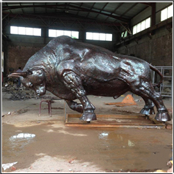 銅奔牛雕塑 銅奔牛雕塑