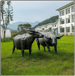 鑄銅開拓牛雕塑 鑄銅開拓牛雕塑