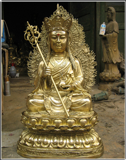 地藏王銅佛像 地藏王銅佛像