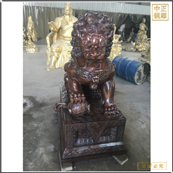 1.5米故宮銅獅子 1.5米故宮銅獅子