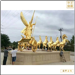 公園大型銅馬雕塑擺件 公園大型銅馬雕塑擺件