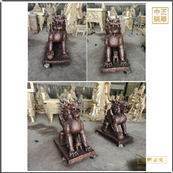 純銅1米銅麒麟鑄造廠 純銅1米銅麒麟鑄造廠