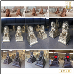 2米門口銅獅子報價 2米門口銅獅子報價