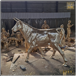 風水黃銅牛擺件 風水黃銅牛擺件