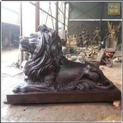 大型商場門口銅獅子現貨 大型商場門口銅獅子現貨