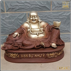 2米彌勒佛銅像鑄造廠 2米彌勒佛銅像鑄造廠