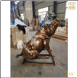 廣場銅豬雕塑鑄造價格 廣場銅豬雕塑鑄造價格