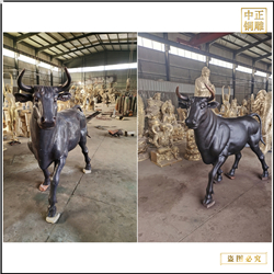 大型銅牛雕塑定做 大型銅牛雕塑定做