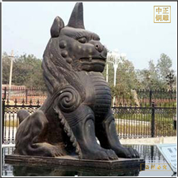 大型貔貅銅雕 大型貔貅銅雕