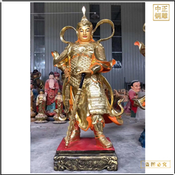 四面韋陀菩薩雕像 四面韋陀菩薩雕像