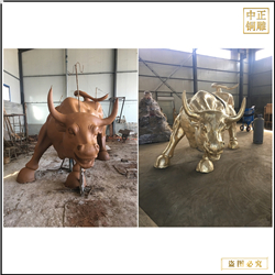 廣場華爾街純銅牛擺件 廣場華爾街純銅牛擺件