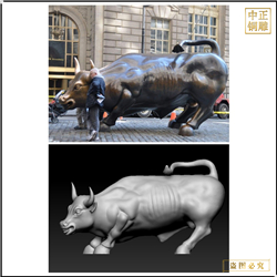 美國華爾街銅牛定制廠 