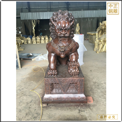 銅純瑞獸故宮銅獅子擺件 銅純瑞獸故宮銅獅子擺件