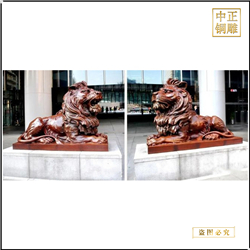 1.6米紅銅獅子 1.6米紅銅獅子