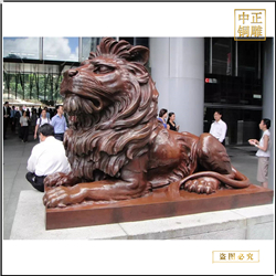 景觀建筑銅獅子雕塑 景觀建筑銅獅子雕塑