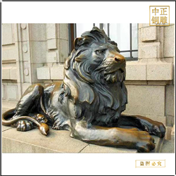 園林建筑銅獅子 園林建筑銅獅子