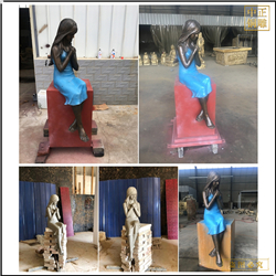 鑄銅西方人物雕塑鑄造 鑄銅西方人物雕塑鑄造