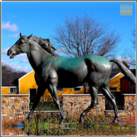 景觀銅馬雕塑擺件 景觀銅馬雕塑擺件