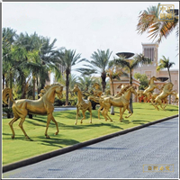 景區(qū)銅馬雕塑 景區(qū)銅馬雕塑