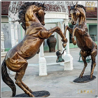 小區銅馬雕塑擺件 小區銅馬雕塑擺件