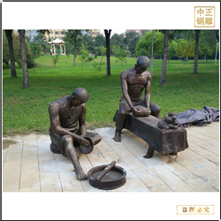 公園古代人物雕塑擺件 公園古代人物雕塑擺件