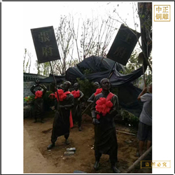 古代娶親人物雕塑 古代娶親人物雕塑