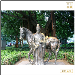 景區古代名人雕塑鑄造 景區古代名人雕塑鑄造