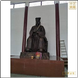 徐若木坐像銅雕塑 徐若木坐像銅雕塑