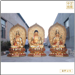 大型西方三圣銅像訂購批發 大型西方三圣銅像訂購批發