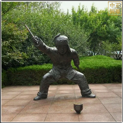 廣場打攆攆轉銅雕塑 廣場打攆攆轉銅雕塑