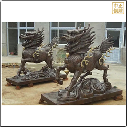 大型銅麒麟定制 大型銅麒麟定制