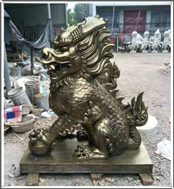 定做銅麒麟 定做銅麒麟