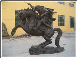 古代將軍銅像 古代將軍銅像