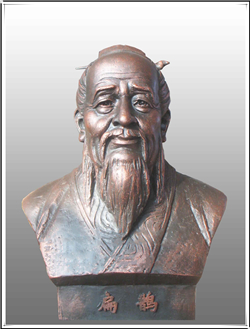 純銅扁鵲雕塑 純銅扁鵲雕塑