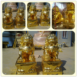 貼金獅子 貼金獅子