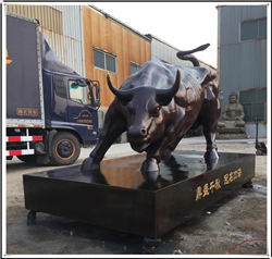 大型銅牛 大型銅牛