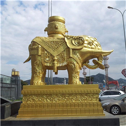 門(mén)口大象雕塑 門(mén)口大象雕塑